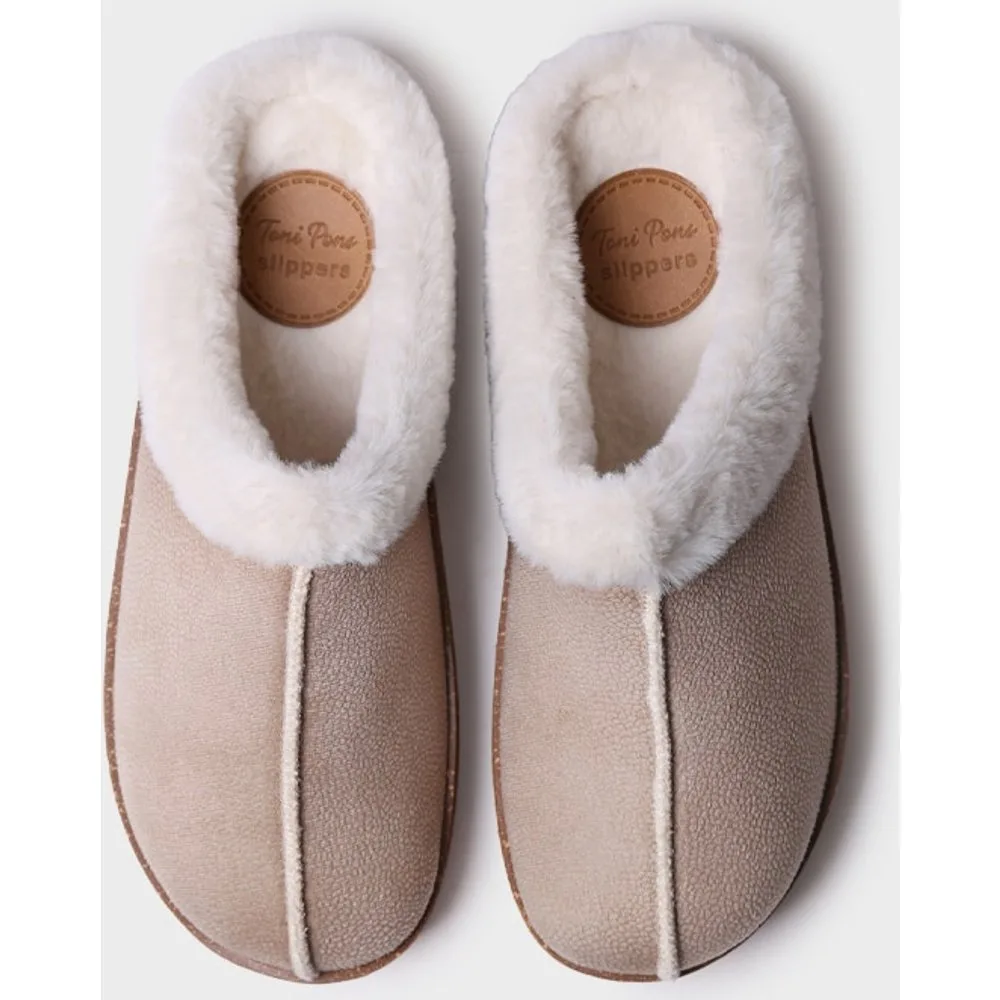 Zapatillas de casa de mujer tipo zueco - Toni Pons - FashionsVida