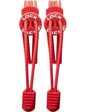 Lock Laces Schnürsenkel Unisex Rot - Lock Laces - FashionsVida