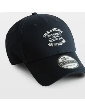 Zadig & Voltaire - Gorra de mujer de algodón con blasón bordado - Zadig & Voltaire - FashionsVida