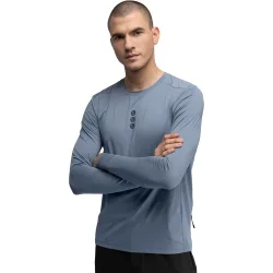 Camiseta de ciclismo gravel manga larga hombre