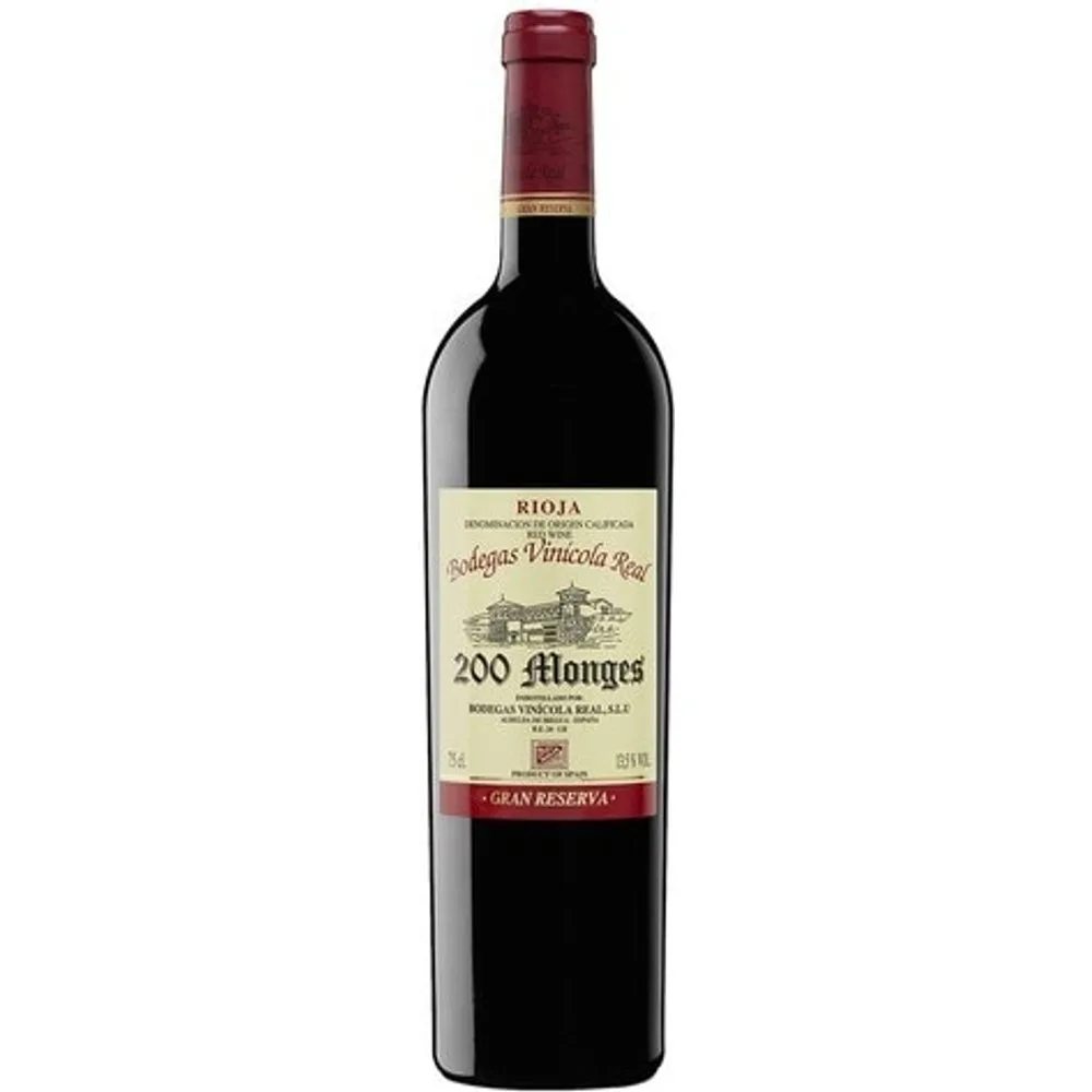 Vino tinto Gran Reserva 1998 Rioja - 200 Monges - FashionsVida