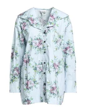 Hemd Damen Himmelblau 34,36 Damen - Ganni - FashionsVida