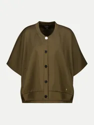 Cape mit Knopfverschluss Braun 42