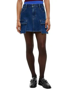 Minigonna Dw0dw2358 Denim Dark 28 - Tommy Jeans - FashionsVida