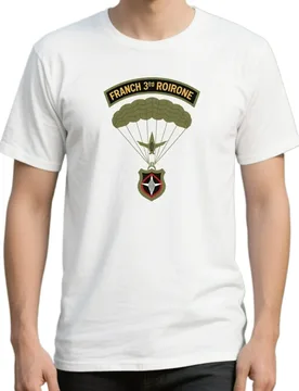 French Army 3rd Marine Infantry Parachute Regiment Airborne T-Shirt 100% Cotton Short Sleeve O-Neck Summer Casual Mens T-shirt - Aliexpress - FashionsVida