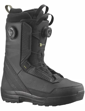 Snowboardboots Malamute Dual BOA Black für Herren aus Wolle Größe 41,5 schwarz - Salomon - FashionsVida