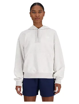 Felpa Con Cappuccio Sport Essentials French Terry Ash Heather M - New Balance - FashionsVida