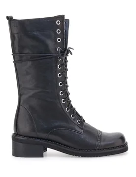 Anfibi Neri con Cerniera 100 da Donna 39 - PITTARELLO MUST HAVE - FashionsVida