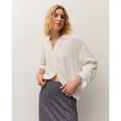 Camisa de mujer básica de manga larga