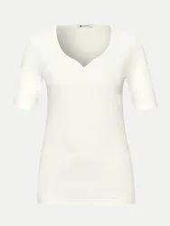 Basic T-Shirt Ada Weiß 40