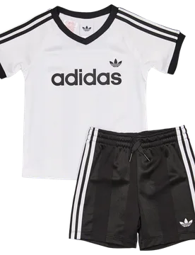 Jersey Unisex Tracksuits - White - Size 1 - 2 Years - Poly Jersey - White - Size: 1 - 2 Years - Adidas - FashionsVida