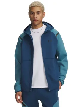 Sweat-shirt à Zip Unstoppable Fleece Blue XL - Under armour - FashionsVida