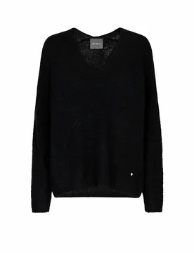 Mos Mosh Pullover MMTHORA nero S - Mos mosh - FashionsVida