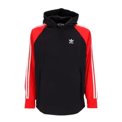 Giacca a Vento Infilabile Uomo Hooded Windbreaker Black/better Scarlet
