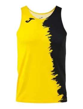 T-shirt Sans Manches Picasho Yellow / Black L - Joma - FashionsVida