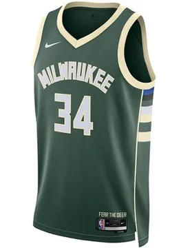 T-Shirt de Criança Milwaukee Bucks Giannis Antetokounmpo - Nike - FashionsVida
