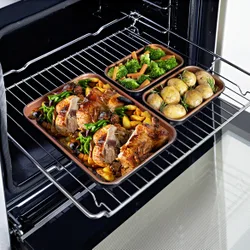 Antihaft Mini-Backformen 3er-Set
