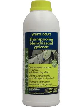 White Boat Shampoo 1l White One Size unisex - Matt Chem - FashionsVida