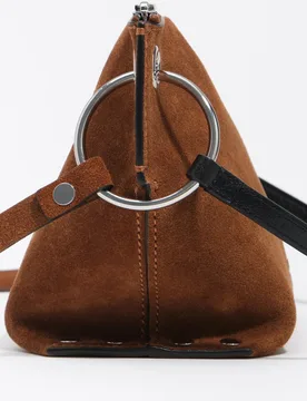 Bandolera de mujer trapecio mediano piel - Bimba y Lola - FashionsVida