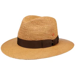 Ricardo Crochet Panama Hat by - camel - Size: 58 cm