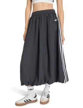 Balloon Long Skirt Women Skirts - Black - Size M (12-14) - Poly Mesh - Black - Size: Medium - Adidas - FashionsVida