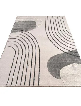 Kurzflor Teppich Tuana 216 Grau - Paco Home - FashionsVida