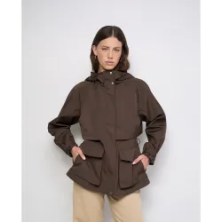 Parka impermeable de mujer