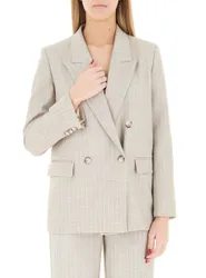 VICOLO Blazer doppiopetto BEIGE L