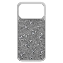 Custodia per smartphone High, Cristalli Flat Back, iPhone® 17 Pro Max, Tono argentato OS