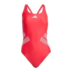 Logo C-back Swimsuit Pure Ruby / White 40 Women