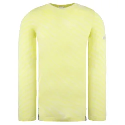 Seamless Mens Yellow Top - Size Medium