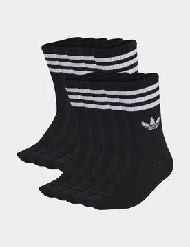 Calzini A 3 Strisce 10 Paia - Nero, nero nero Uomo taglia 43-45 - Adidas - FashionsVida