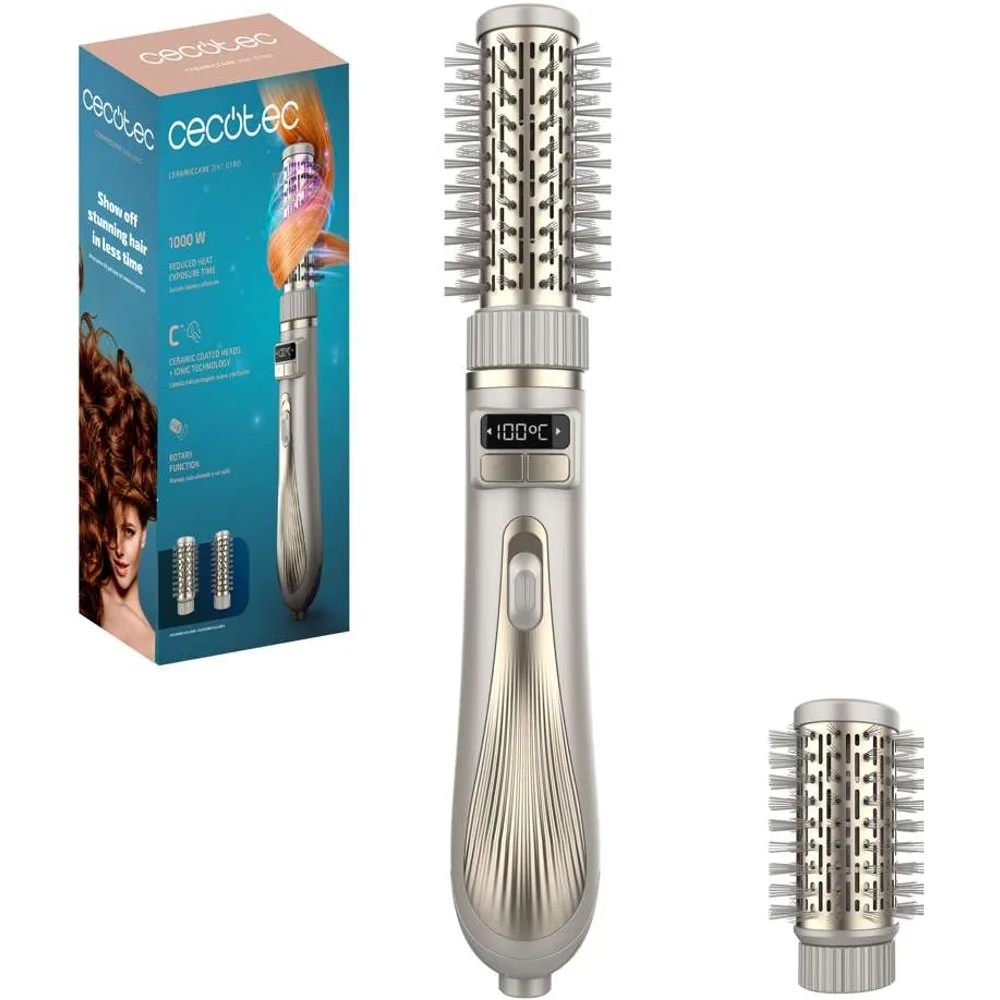 Cepillo Moldeador CeramicCare 2in1 Gyro - Cecotec - FashionsVida