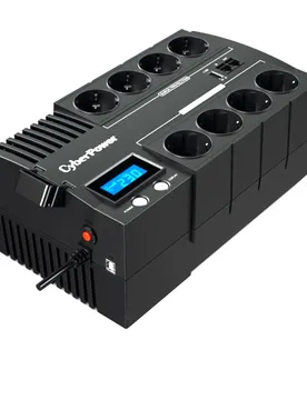 Ups Bric Line Interactive 1000va/600w 8xschuko Black One Size unisex - CyberPower - FashionsVida