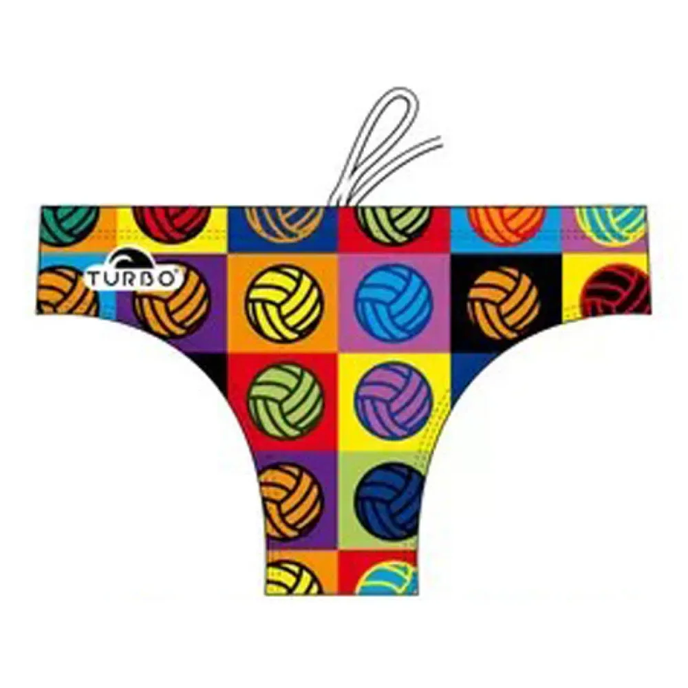 Multiball Swimming Brief Multicoloured 9-10 Years Boys - TURBO - FashionsVida