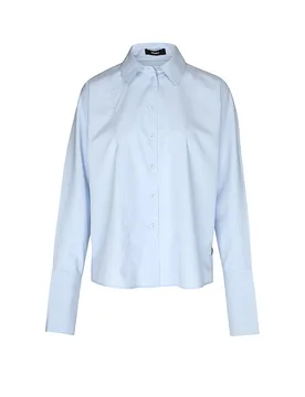 Ecoalf Bluse CRESPO azul claro L - Ecoalf - FashionsVida