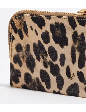 Monedero de mujer nylon leopardo - Bimba y Lola - FashionsVida