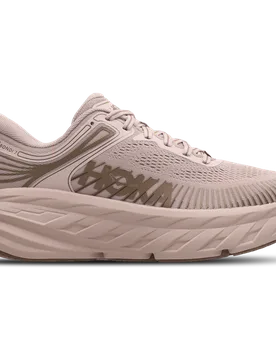 Bondi 7 Damen Sneaker - Beige - Größe 37 1/3 - Netz/Synthetik Beige 37 1/3 - HOKA - FashionsVida