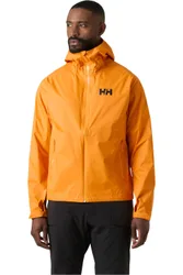 Loke terra chaqueta impermeable hombre Naranja (S)