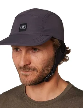 Casquette Ulu Stiff Peak Surf Charcoal One Size Homme - Ocean & Earth - FashionsVida