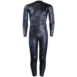 One 7 Long Sleeve Neoprene Wetsuit Clear XSL Men