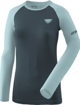 Alpine PRO L/S Laufshirt Damen Cloud Blue Gr. XS - Dynafit - FashionsVida