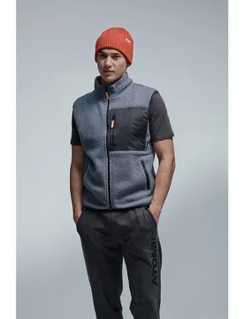 Gilet Fleece Turbulence / Black M - Atomic - FashionsVida