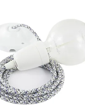 Cables Suspension Luminaire Rx04 Pixel 1 M Ice / White One Size - Creative - FashionsVida