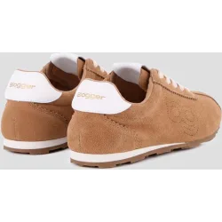 Zapatillas básicas de mujer de piel con detalles