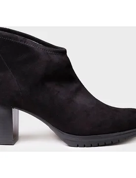 Botines de mujer de tacón con tejido de licra - Toni Pons - FashionsVida