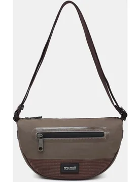 Bandolera media luna con bolsillo frontal - Pepe Moll - FashionsVida