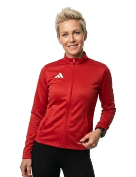 Sweat-shirt à Zip Entrada 26 Team Power Red 2 / White XS - Adidas - FashionsVida
