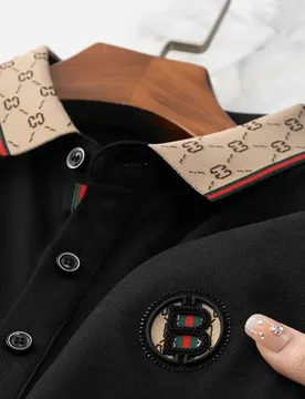 Summer New Men's Short Sleeve Polo Shirt High-End Design Cooling Ice Silk Embroidered Breathable Tops - Aliexpress - FashionsVida