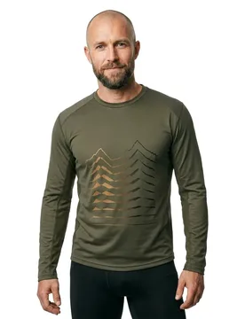 Maglia Da Enduro A Maniche Lunghe Essential Ii Army Green - AGU - FashionsVida